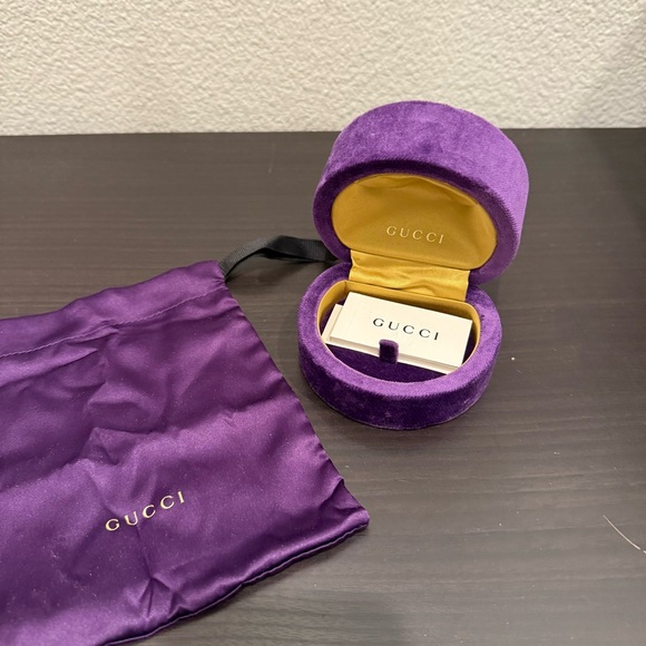 Gucci Purple Velvet Fine Jewelry Box - Picture 1 of 5
